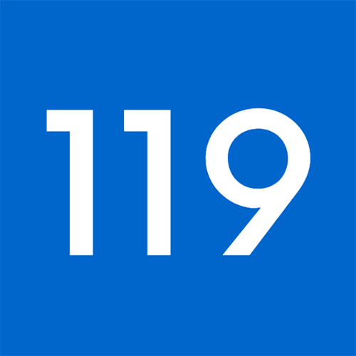 NHS 119 logo